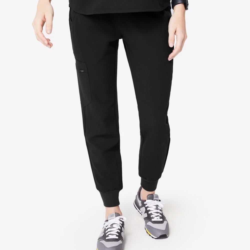 Figs Black Zamora Jogger Scrub Pants